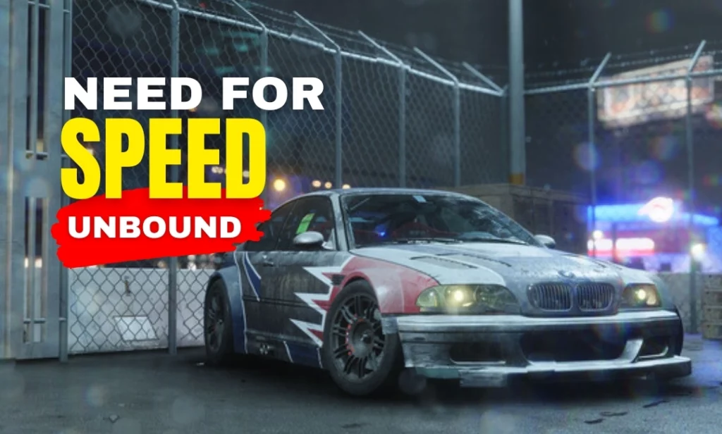 Need for Speed Unbound street racing gameplay with stylized urban environments and customizable high-speed cars