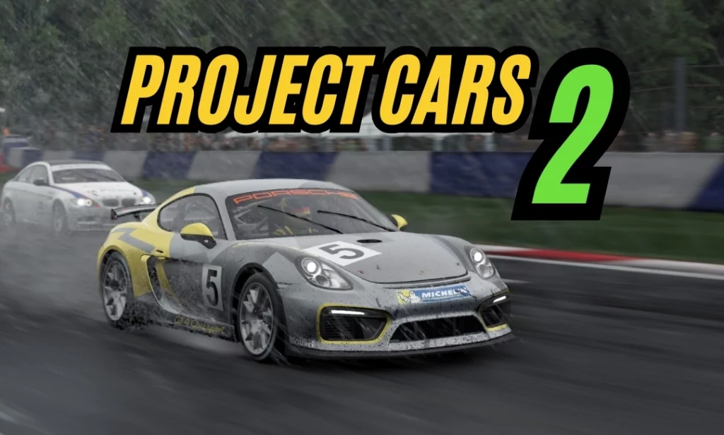 Project CARS 2 dynamic weather racing experience with realistic track conditions and detailed race cars